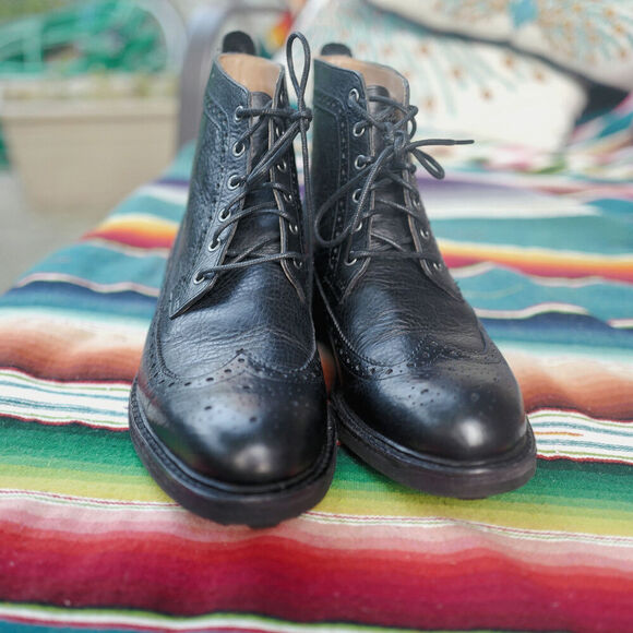 Polo by Ralph Lauren Black Leather Boots main image 7